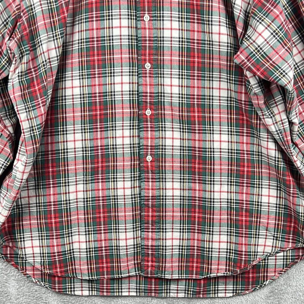 Ralph Lauren Blaire Button Down Shirt Men's XL Multicolor‎ Plaid Preppy Holiday - Picture 3 of 9